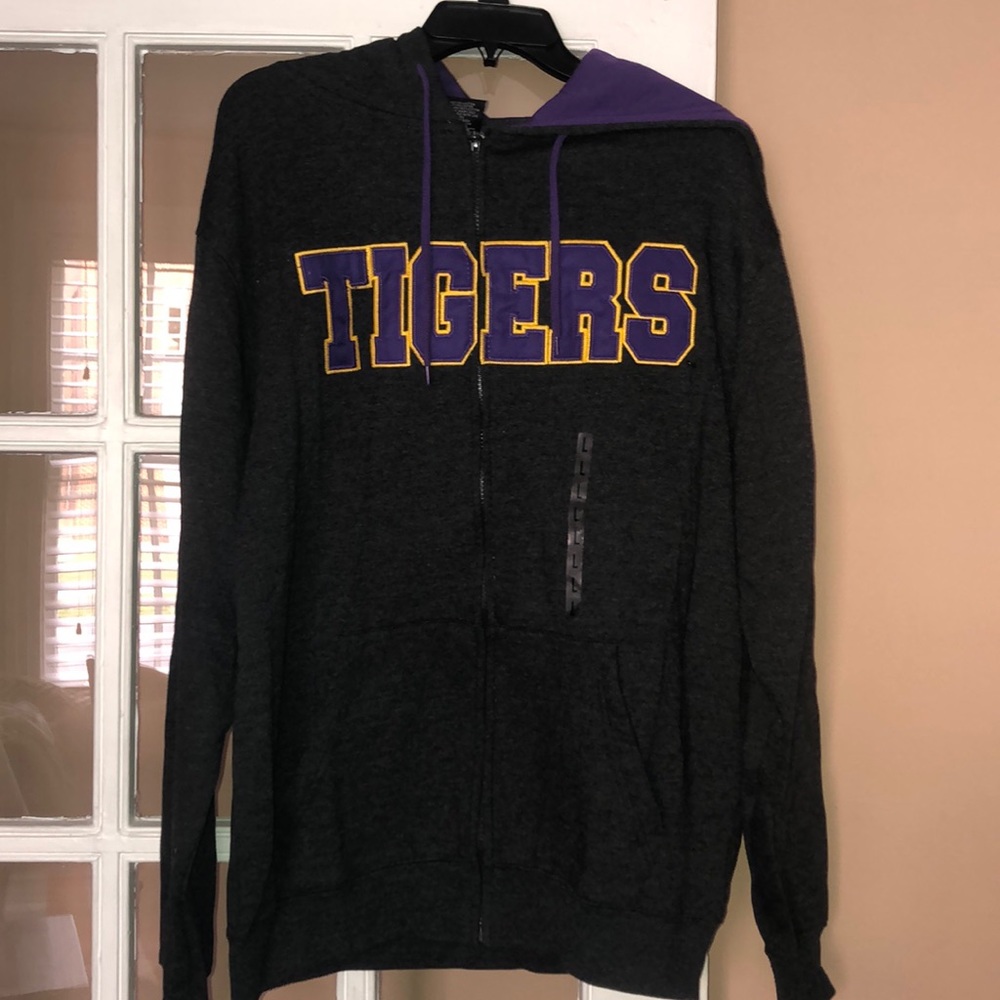 LSU Tigers Zip Up Hoodie